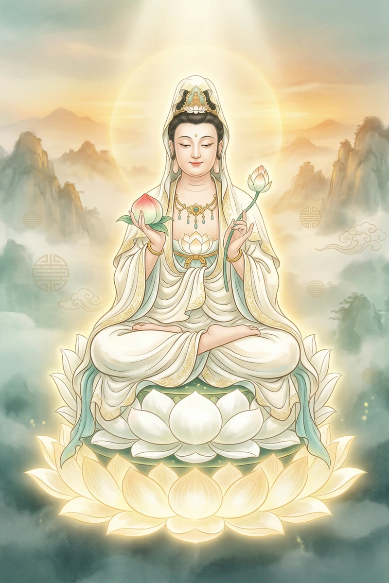 延命觀音觀世音菩薩法相