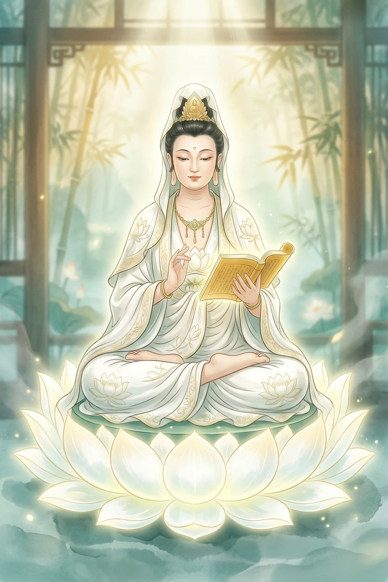 持經觀音觀世音菩薩法相