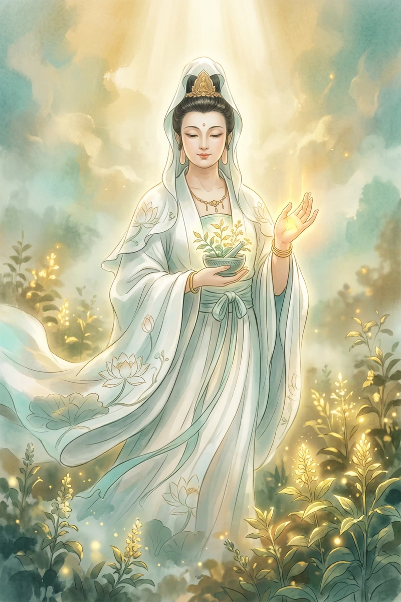 施藥觀音觀世音菩薩法相